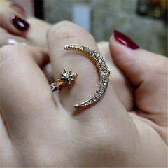 Crescent Moon Ring