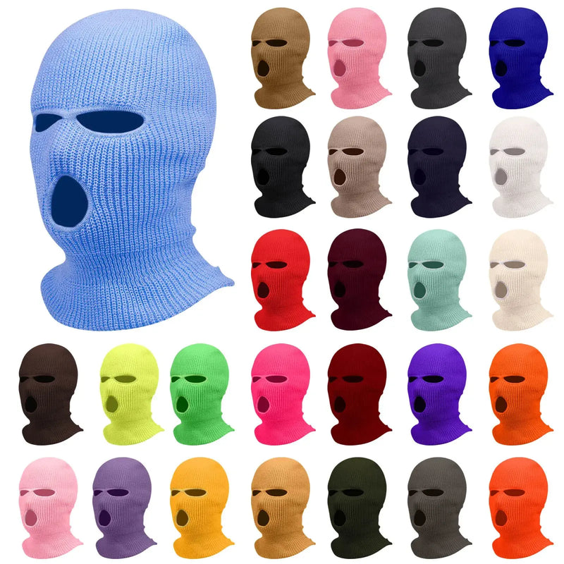 Multi-Color Unisex Ski Mask