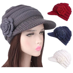 Embroidered Wool Beanie