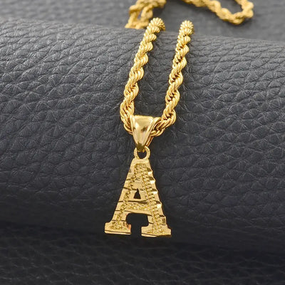 A-Z Pendant Rope Chain