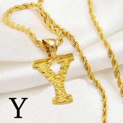 A-Z Pendant Rope Chain