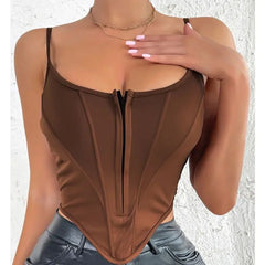 Backless Corset: Waist Cincher