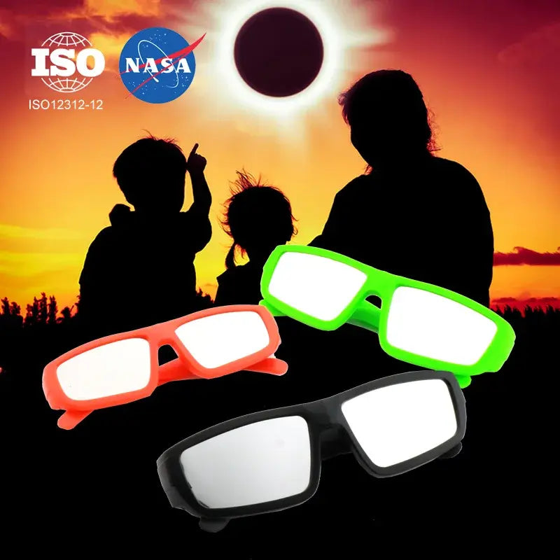 Plastic Solar Eclipse Glasses