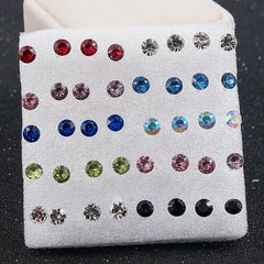 Rhinestone Crystal Stud Earrings