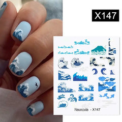 Harunouta Sheet Water Decals for Nails