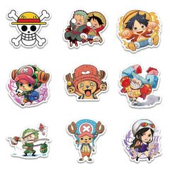 10/30/55pcs One Piece Anime Stickers