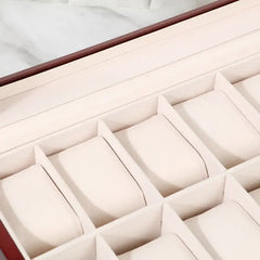 Personalized Luxury Wooden Watch Box Organizer