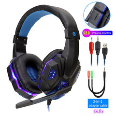 LED Wired Gamer Headset