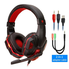 LED Wired Gamer Headset